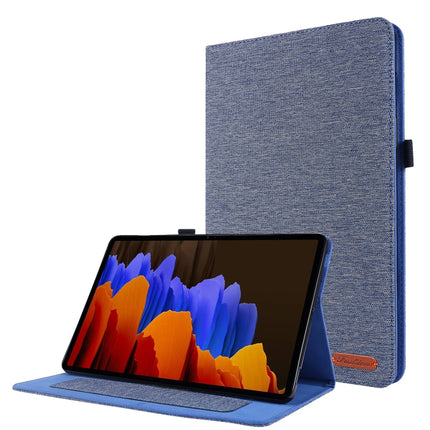 Horizontal Flip TPU + Fabric PU Leather Protective Case with Name Card Clip, For Huawei M5 8.0, For Huawei M6 8.4, For Huawei Enjoy Tablet 2 10.1 / T10 / T10S, For Lenovo Tab E10, For Lenovo Tab M10, For Lenovo Tab P10, For Lenovo Tab P11 Pro          ...