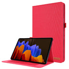 For Samsung Galaxy Tab S8+ / Tab S8 Plus /  Tab S7 FE / Tab S7+ / T970 / Red