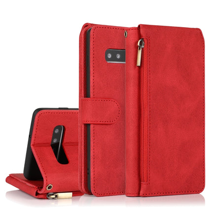Skin-feel Crazy Horse Texture Zipper Wallet Bag Horizontal Flip Leather Case with Holder & Card Slots & Wallet & Lanyard, For Samsung Galaxy S10+, For Samsung Galaxy S20, For Samsung Galaxy S20+, For Samsung Galaxy S20 Ultra