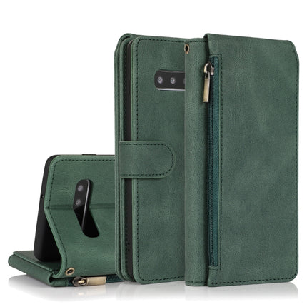 Skin-feel Crazy Horse Texture Zipper Wallet Bag Horizontal Flip Leather Case with Holder & Card Slots & Wallet & Lanyard, For Samsung Galaxy S10+, For Samsung Galaxy S20, For Samsung Galaxy S20+, For Samsung Galaxy S20 Ultra