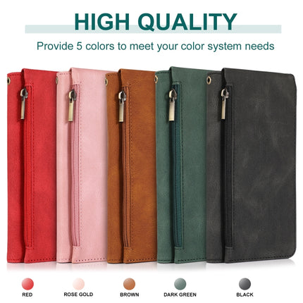 Skin-feel Crazy Horse Texture Zipper Wallet Bag Horizontal Flip Leather Case with Holder & Card Slots & Wallet & Lanyard, For Samsung Galaxy S10+, For Samsung Galaxy S20, For Samsung Galaxy S20+, For Samsung Galaxy S20 Ultra