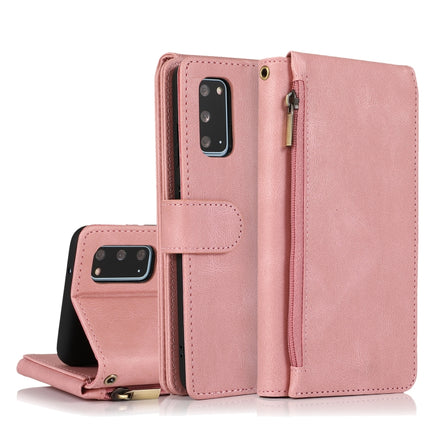 Skin-feel Crazy Horse Texture Zipper Wallet Bag Horizontal Flip Leather Case with Holder & Card Slots & Wallet & Lanyard, For Samsung Galaxy S10+, For Samsung Galaxy S20, For Samsung Galaxy S20+, For Samsung Galaxy S20 Ultra