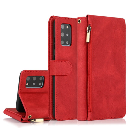 Skin-feel Crazy Horse Texture Zipper Wallet Bag Horizontal Flip Leather Case with Holder & Card Slots & Wallet & Lanyard, For Samsung Galaxy S10+, For Samsung Galaxy S20, For Samsung Galaxy S20+, For Samsung Galaxy S20 Ultra