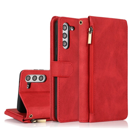 Skin-feel Crazy Horse Texture Zipper Wallet Bag Horizontal Flip Leather Case with Holder & Card Slots & Wallet & Lanyard, For Samsung Galaxy S20 FE 5G, For Samsung Galaxy S21+ 5G, For Samsung Galaxy S21 Ultra 5G