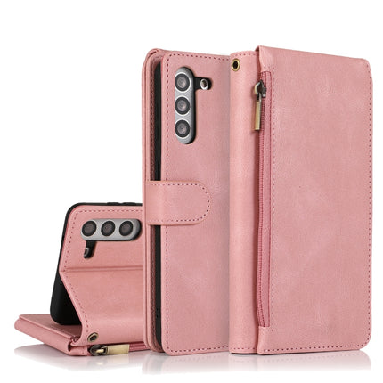 Skin-feel Crazy Horse Texture Zipper Wallet Bag Horizontal Flip Leather Case with Holder & Card Slots & Wallet & Lanyard, For Samsung Galaxy S20 FE 5G, For Samsung Galaxy S21+ 5G, For Samsung Galaxy S21 Ultra 5G