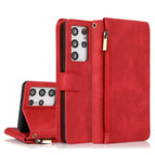 For Samsung Galaxy S21 Ultra 5G / Red