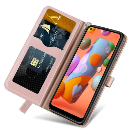 Life of Tree Embossing Pattern Horizontal Flip Leather Case with Holder & Card Slot & Wallet & Photo Frame & Lanyard, For Samsung Galaxy A11 (US Version), For Samsung Galaxy A11 (EU Version), For Samsung Galaxy A12, For Samsung Galaxy A21