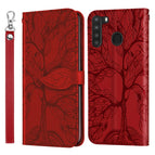 For Samsung Galaxy A21 / Red