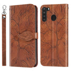 For Samsung Galaxy A21 / Brown