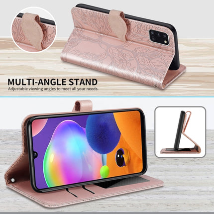 Life of Tree Embossing Pattern Horizontal Flip Leather Case with Holder & Card Slot & Wallet & Photo Frame & Lanyard, For Samsung Galaxy A31, For Samsung Galaxy A41, For Samsung Galaxy A42 5G, For Samsung Galaxy A52 5G / 4G, For Samsung Galaxy A52 5G