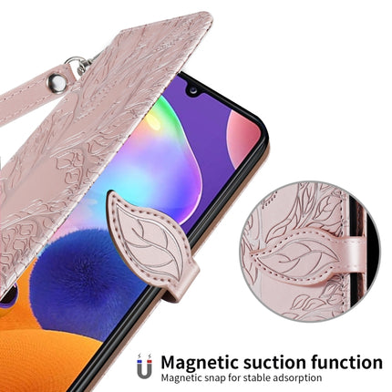 Life of Tree Embossing Pattern Horizontal Flip Leather Case with Holder & Card Slot & Wallet & Photo Frame & Lanyard, For Samsung Galaxy A31, For Samsung Galaxy A41, For Samsung Galaxy A42 5G, For Samsung Galaxy A52 5G / 4G, For Samsung Galaxy A52 5G
