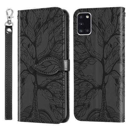 Life of Tree Embossing Pattern Horizontal Flip Leather Case with Holder & Card Slot & Wallet & Photo Frame & Lanyard, For Samsung Galaxy A31, For Samsung Galaxy A41, For Samsung Galaxy A42 5G, For Samsung Galaxy A52 5G / 4G, For Samsung Galaxy A52 5G