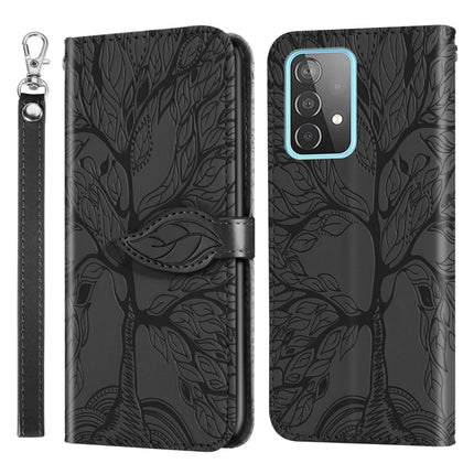Life of Tree Embossing Pattern Horizontal Flip Leather Case with Holder & Card Slot & Wallet & Photo Frame & Lanyard, For Samsung Galaxy A31, For Samsung Galaxy A41, For Samsung Galaxy A42 5G, For Samsung Galaxy A52 5G / 4G, For Samsung Galaxy A52 5G
