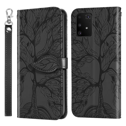 Life of Tree Embossing Pattern Horizontal Flip Leather Case with Holder & Card Slot & Wallet & Photo Frame & Lanyard, For Samsung Galaxy A72 5G / 4G, For Samsung Galaxy A81, For Samsung Galaxy A91, For Samsung Galaxy S21 5G