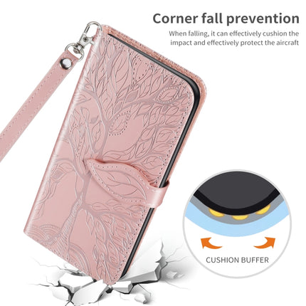 Life of Tree Embossing Pattern Horizontal Flip Leather Case with Holder & Card Slot & Wallet & Photo Frame & Lanyard, For Samsung Galaxy S21+ 5G, For Samsung Galaxy S21 Ultra 5G