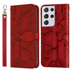 For Samsung Galaxy S21 Ultra 5G / Red