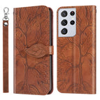 For Samsung Galaxy S21 Ultra 5G / Brown