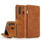 For Samsung Galaxy A21 / Brown