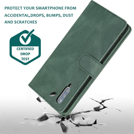 Skin-feel Crazy Horse Texture Zipper Wallet Bag Horizontal Flip Leather Case with Holder & Card Slots & Wallet & Lanyard, For Samsung Galaxy A70, For Samsung Galaxy A71, For Samsung Galaxy A71 5G, For Samsung Galaxy A72 5G