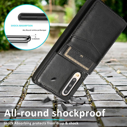 Solid Color PC + TPU Protective Case with Holder & Card Slots, For Huawei P30, For Huawei P30 Pro, For Huawei P40