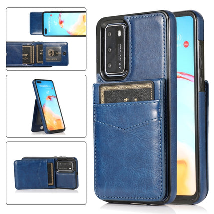 Solid Color PC + TPU Protective Case with Holder & Card Slots, For Huawei P30, For Huawei P30 Pro, For Huawei P40