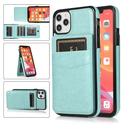 Solid Color PC + TPU Protective Case with Holder & Card Slots, For iPhone 11 Pro Max, For iPhone 12 mini, For iPhone 12 / 12 Pro, For iPhone 12 Pro Max