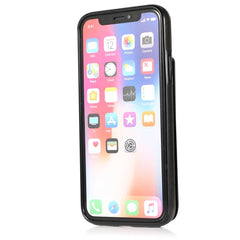 Solid Color PC + TPU Protective Case with Holder & Card Slots, For iPhone XS Max, For iPhone 11, For iPhone 11 Pro, For iPhone 11 Pro Max, For iPhone 12 mini