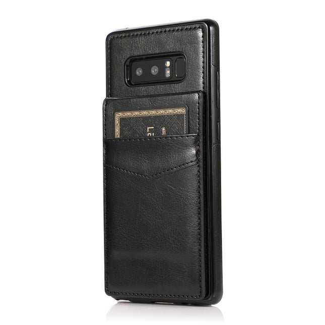 Solid Color PC + TPU Protective Case with Holder & Card Slots, For Samsung Galaxy Note 8, For Samsung Galaxy Note9, For Samsung Galaxy Note10, For Samsung Galaxy Note20
