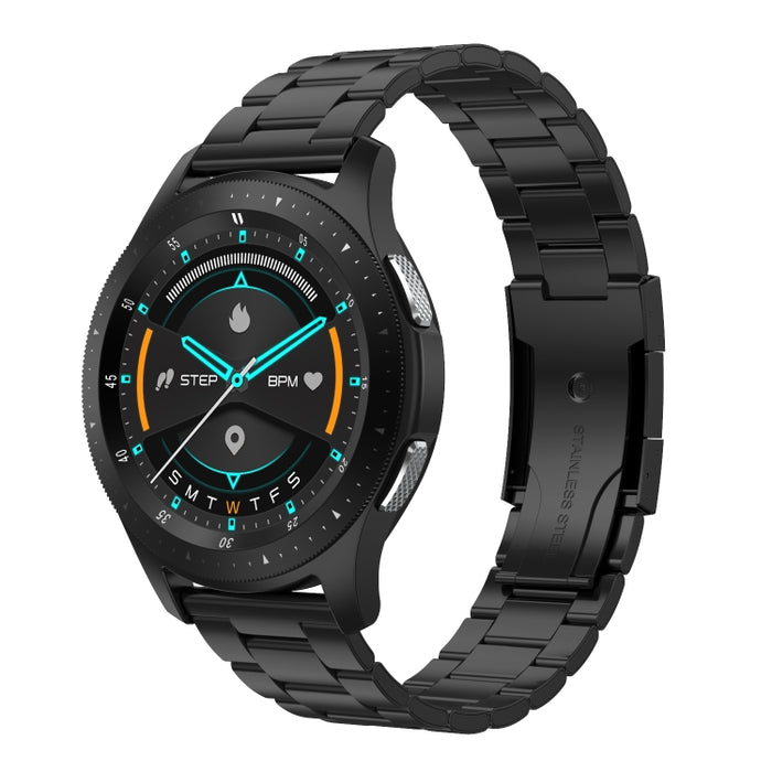 W68 1.54 inch Touch Screen IP67 Waterproof Smart Bracelet, Support Blood Oxygen Monitoring / Bluetooth Call / Heart Rate Monitoring, Style: Steel Strap