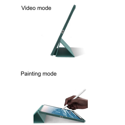 Mutural Pinyue-Serie PC + TPU Horizontal Flip Ledertasche mit Halterung &amp; Stiftschlitz &amp; Schlaf-/Weckfunktion für iPad Air (2020) 10.9, für iPad Air 2022 / 2020 10.9