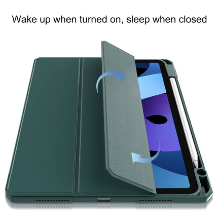 Mutural Pinyue-Serie PC + TPU Horizontal Flip Ledertasche mit Halterung &amp; Stiftschlitz &amp; Schlaf-/Weckfunktion für iPad Air (2020) 10.9, für iPad Air 2022 / 2020 10.9