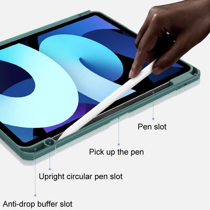 Mutural Pinyue-Serie PC + TPU Horizontal Flip Ledertasche mit Halterung &amp; Stiftschlitz &amp; Schlaf-/Weckfunktion für iPad Air (2020) 10.9, für iPad Air 2022 / 2020 10.9