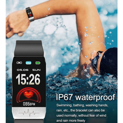 T1S 1.14 inch Screen IP67 Waterproof Smart Bracelet, Support Blood Oxygen Monitoring / Body Temperature Monitoring / Heart Rate Monitoring