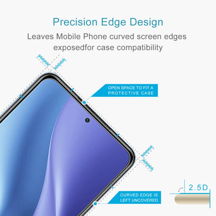 50 PCS 0.26mm 9H Surface Hardness 2.5D Explosion-proof Tempered Glass Non-full Screen Film, For Xiaomi Redmi K40 Pro (50 PCS), For OPPO A55 5G (50 PCS), For Samsung Galaxy A02 (50 PCS)