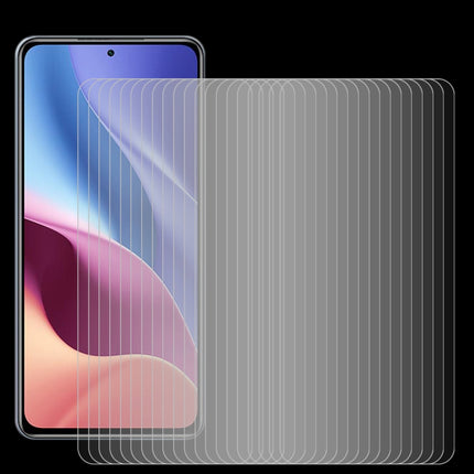 50 PCS 0.26mm 9H Surface Hardness 2.5D Explosion-proof Tempered Glass Non-full Screen Film, For Xiaomi Redmi K40 Pro (50 PCS), For OPPO A55 5G (50 PCS), For Samsung Galaxy A02 (50 PCS)