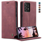 For Samsung Galaxy A72 5G / 4G / Wine Red