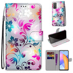 For Honor 10X Lite / Gradient Colorful Flower