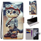 For Nokia 2.4 / Leather Shoes Cat