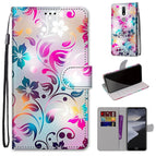 For Nokia 2.4 / Gradient Colorful Flower