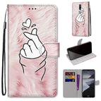 For Nokia 2.4 / Pink Hands Heart