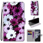 For Nokia 2.4 / Chrysanthemum Pink White Purple