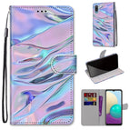 For Samsung Galaxy A02 / M02 / Fluorescent Water Texture