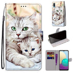 For Samsung Galaxy A02 / M02 / Big Cat Holding Kitten
