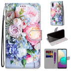 For Samsung Galaxy A02 / M02 / Light Pink Bouquet