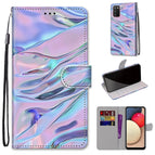 For Samsung Galaxy A02s / M02s / Fluorescent Water Texture