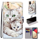 For Samsung Galaxy A02s / M02s / Big Cat Holding Kitten