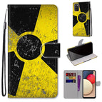For Samsung Galaxy A02s / M02s / Yellow Black Logo