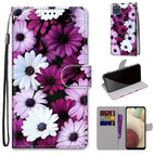 For Samsung Galaxy A12 / M12 / Chrysanthemum Pink White Purple