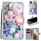 For Samsung Galaxy A12 / M12 / Light Pink Bouquet