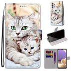 For Samsung Galaxy A32 5G / Big Cat Holding Kitten